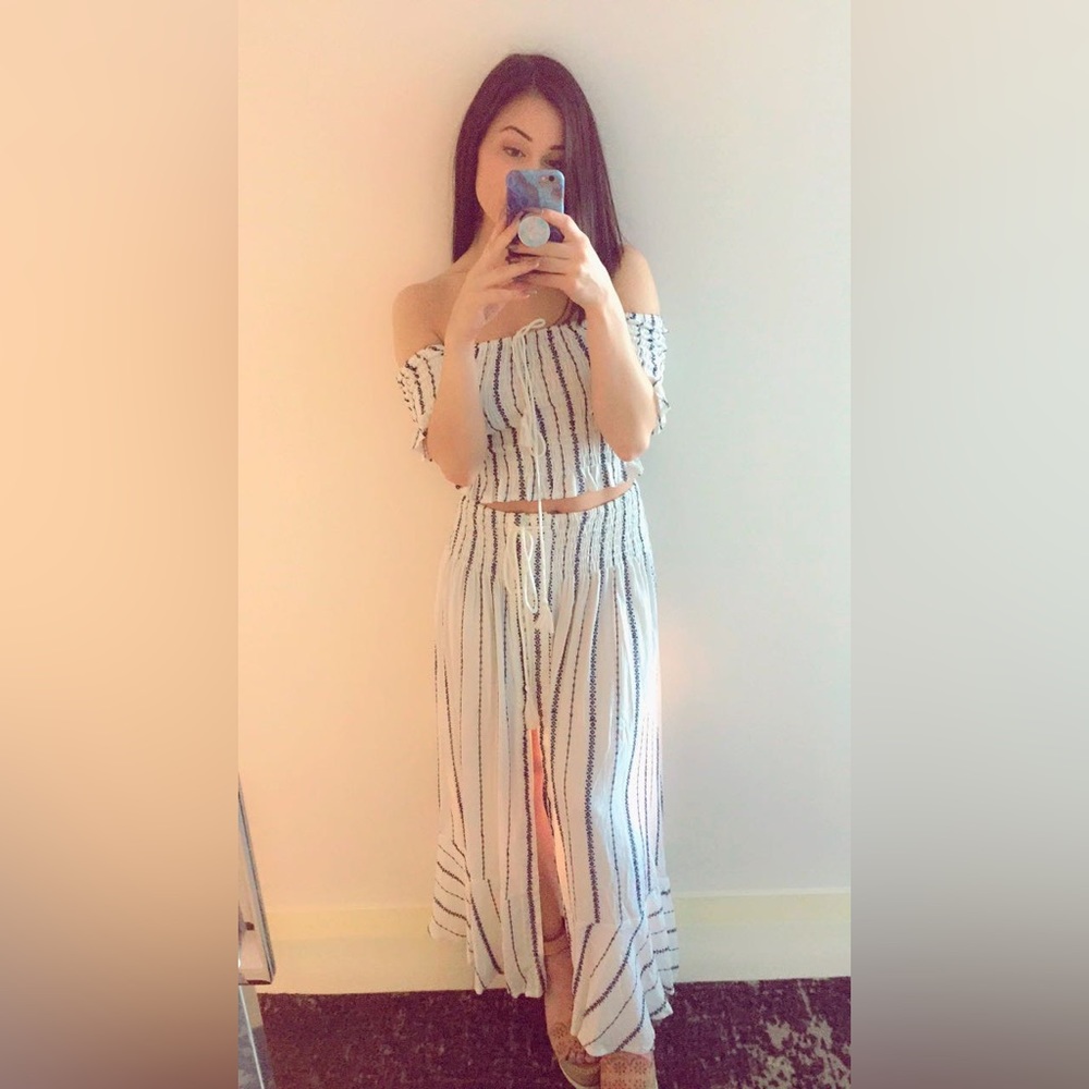 Olivaceous two piece